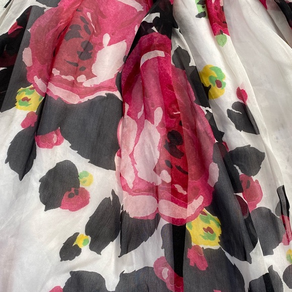 KENZO designer silk/cotton lined skirt - Picture 8 of 12